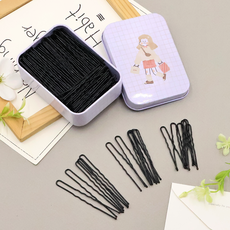 Bidangil Youf 大容量U型髮夾3款 x 60入組