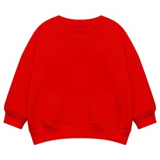 LITTLE RABBIT 家庭日常素色寬鬆版大學T