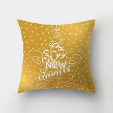 Dasababa 聖誕裝飾抱枕套, 奢華款 C