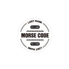 온업 DIY 다이어리 꾸미기 스티커 테이프 30mm x 3m, 모스부호, 1개