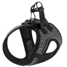 무다스 솔리드 베스트 하네스, 블랙, 1개