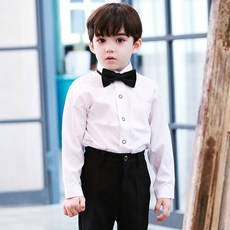 jackid 男童時尚白色襯衫