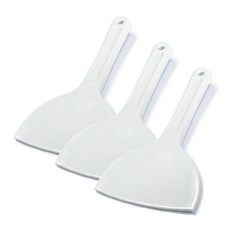 矽膠省料半月形刮刀, 3個