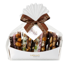 Laderach 綜合巧克力片, 320g, 1盒