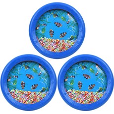 OZ TOY 海底鼓玩具, 混合顏色, 3個