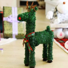 聖誕鹿樹+燈泡套組, 隨機發貨（附、材料）