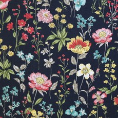 슈슈룸 牛津布料, 1個, 花朵海軍藍