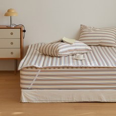 maatila Vintage Mansion 60支紗高密度純棉固定鬆緊帶床墊, 經典樂福