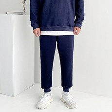 머시따 남성용 기모 이지 트레이닝 조거팬츠