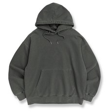 ILLUSO 600G 色素水洗連帽T恤