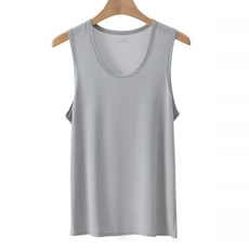 마켓에이 남성용 라운드넥 메쉬 나시