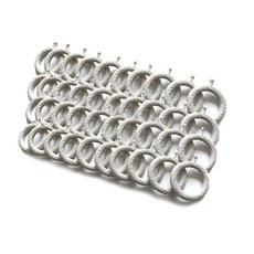 Clemence 鬱金香窗簾環 25mm 40入, 象牙白, 1個