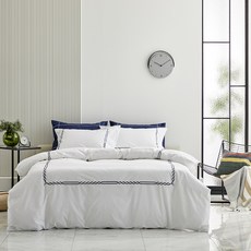 비앙카 네이비 자수 베딩세트 Q