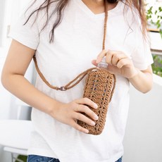 Knit Love 瓶套編織DIY套組, 1套, 1811 棕色(織線)