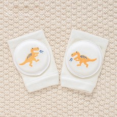 STARDOOR 嬰幼兒可愛刺繡網眼護膝 2件組, 暴龍, 1個