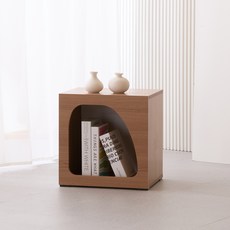 제이디퍼니처 국내제작 모디 390 다용도 수납 협탁 M(390 x 315 x 410 mm), 아카시아, 1개