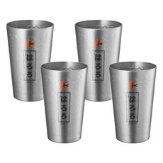 HARORO 鋁製沙瓦杯 450ml 4入, 4個