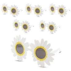 Indicay 雛菊派對眼鏡, 6個, 混色