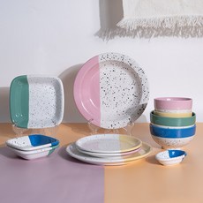 아르딘 에센셜 2인 한식세트 12p, 컬러믹스, 12종, 1세트