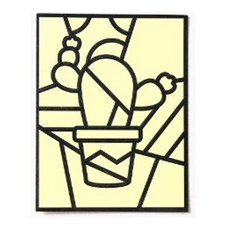 minhwashop 普普藝術 燙金藝術貼紙, 仙人掌, 20個