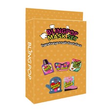 BLING POP 護理面膜組 5入, 1套