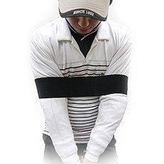 baro sports 揮桿弧度臂帶, 黑色, 1個