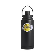 NBA 블랙 보온 보냉 텀블러, 로스 앤젤레스 레이커스, 1개, 950ml