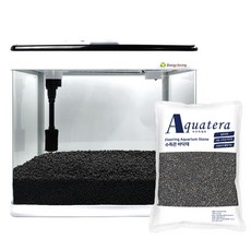 해양 일체형 어항 H7 + 아쿠아테라 바이오샌드 블랙노멀 4kg 세트, 1세트