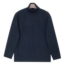 머시따 남성용 베이직 목폴라 니트