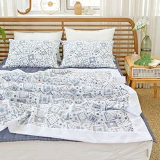 BAZAAR 涼爽人造絲夏季被 3入組, 多夫、卡米拉、里維拉