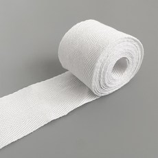 순면 웨빙끈 40mm x 900cm, 화이트, 1개