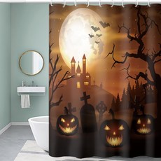 卡里斯哈樂迪浴室浴簾 A01 100 x 180 cm, 1個