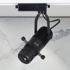 WONHA LED DS 海牙透鏡聚光軌道燈 12W 無閃爍 自然白光, 黑色, 1個