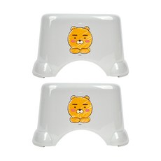 LILFANT KAKAO FRIENDS 印花沐浴椅 KF7191 萊恩款 淺灰色, 2個