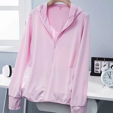 구디프 여성용 라이트 아우터 에어 집업 점퍼