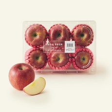 청송늘봄 청송사과 중대과 6개입, 1.5kg(중대과), 1개