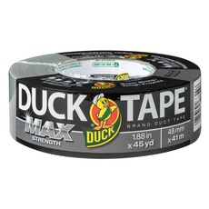Duck Tape Max 強力黏著 管道膠帶 灰色 48mm x 41m, 1個