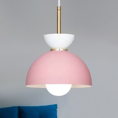 planlux 巴內迪克單頭吊燈, 混搭粉