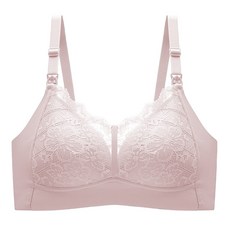 花朵蕾絲夾式哺乳內衣