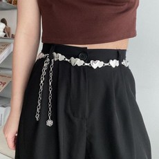 G&Y 愛心鏈條時尚腰帶