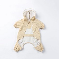 KEYMING 小狗雨衣, 淺褐色的