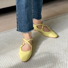 슈비니 LENH02라인 여성 메리제인 플랫슈즈