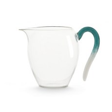공부차 크리스탈 절변 채파 공도배 다기 하늘색 300ml