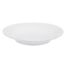Costa Nova 珍珠系列 湯/義大利麵盤 24cm 白色, 1個, 白色的