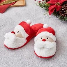 聖誕老人拖鞋, 1組, 紅色