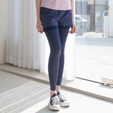 Dwiran 女款網紗二合一短褲緊身瑜珈褲