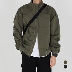 INFIOUS 男士立領休閒飛行員夾克 I263-7