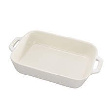 Staub 陶瓷烤盤 40511 20 x 16 厘米, 象牙色 (40511-865-0), 1個