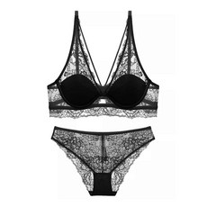Market A 法式蕾絲內衣褲組
