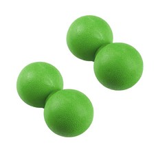 Naya Style居家運動瑜珈花生按摩球 YGYP-34-3, 綠色, 2個